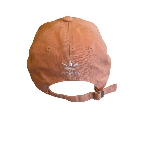 Adidas Originals Pink Baseball Cap Adjustable Strap Embroidered Logo - Picture 4 of 6